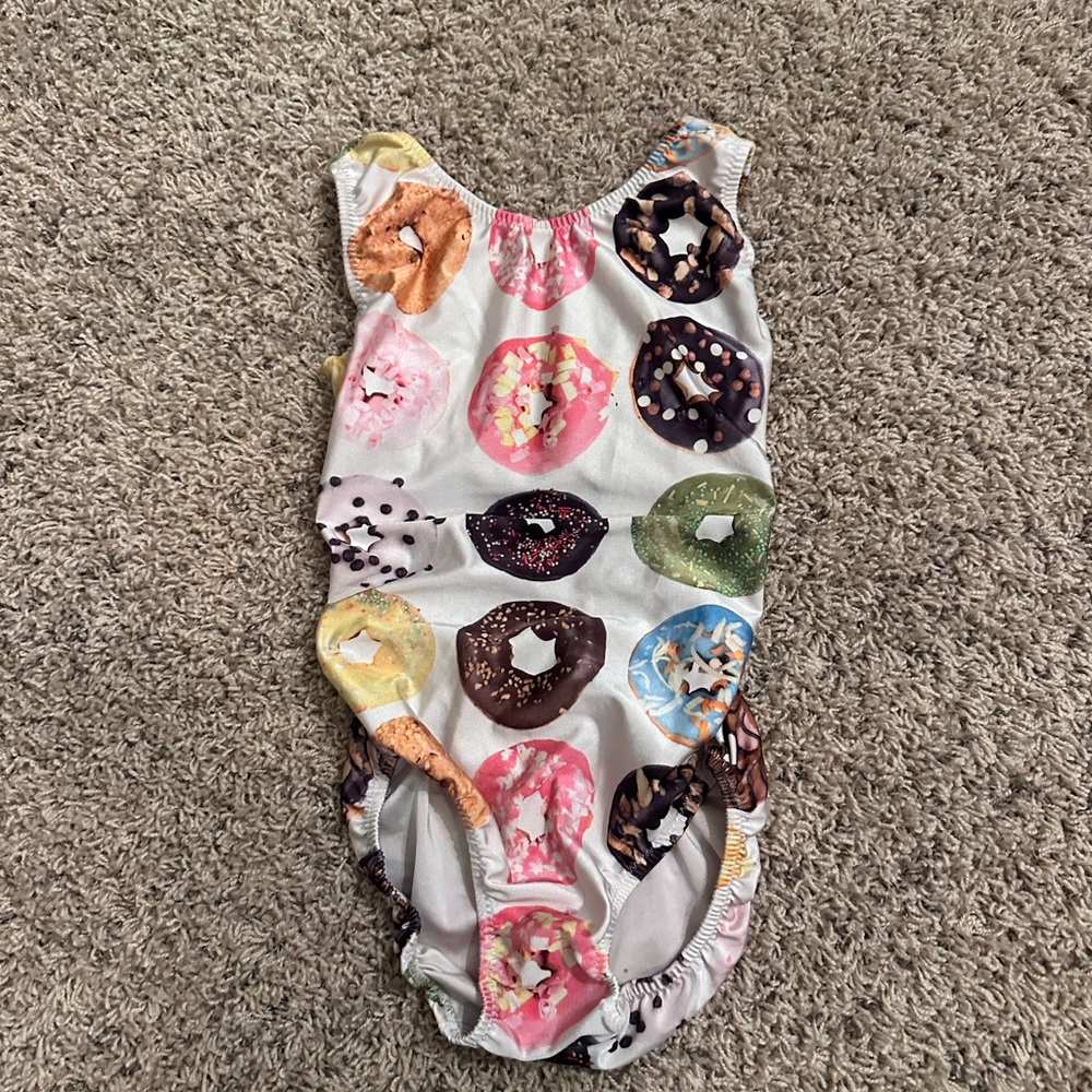 GK Multicolor Donut Print Bodysuit